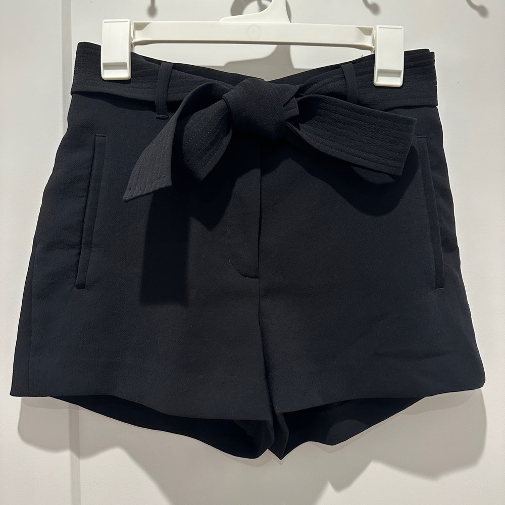Aritzia Tie-Front Shorts
